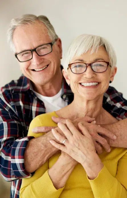 successful smile after dental implants in new hyde park